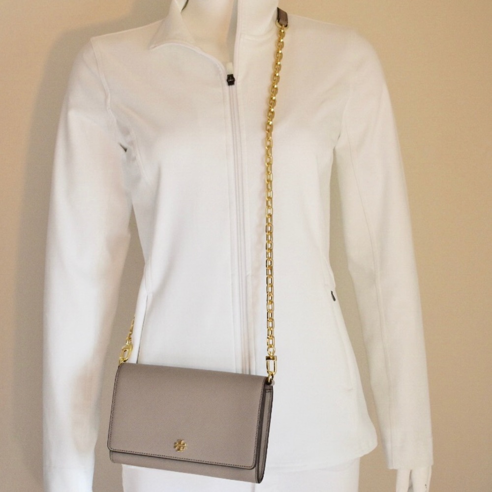 TORY BURCH EMERSON CHAIN WALLET CROSSBODY BAG - Picture 3 of 7